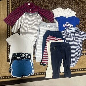 12 Months Assorted Baby Clothing Set